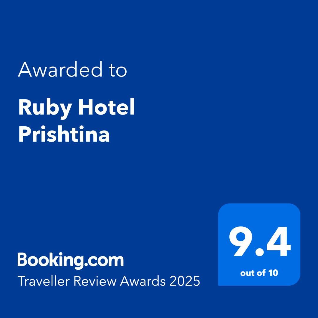 Ruby Hotel Prishtina Prishtinë Ngoại thất bức ảnh